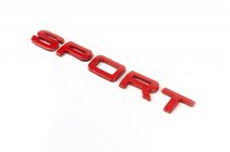 Range Rover Sport 2005–2013 Napis Sport (rdeč) fotografija 1