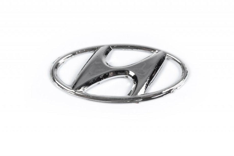 Hyundai Elantra (HD) 2006–2011 Emblem 86341 22300 (samolepilni, 80 mm x 40 mm) Image