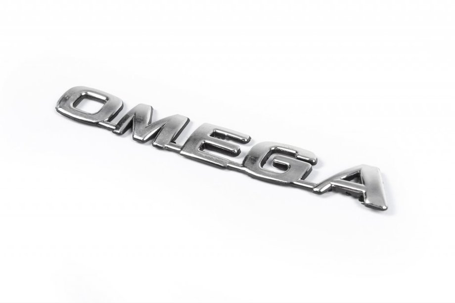 Opel Omega B 1994–2003 napis Omega 155 x 20 mm Image