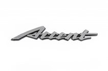 Hyundai Accent 2000–2006 Napis Accent 16 cm (Turčija) fotografija 1