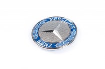 Mercedes Viano 2004–2014 Mercedes emblem za pokrov motorja (premer 80 mm) fotografija 1
