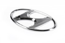 Hyundai Accent 2000–2006 Emblem (samolepilna nalepka, 125 mm (65 mm)) fotografija 1