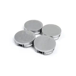 Sredinske kapice platišč 52/56 mm V4 sive (4 kos)