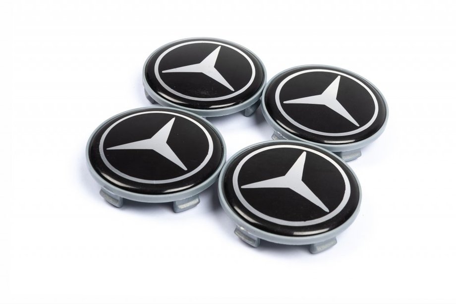 Mercedes-Benz Sredinske kapice za platišča 57 mm/55,5 mm V1 (4 kos) Image