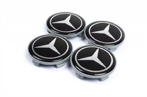 Mercedes-Benz Sredinske kapice za platišča 57 mm/55,5 mm V1 (4 kos) fotografija 1