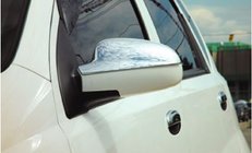 Chevrolet Aveo T200 2002–2008 Pokrovi ogledal – zgornji del (2 kosa, plastika) fotografija 1