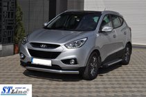 Hyundai IX-35 2010–2015 Sprednji zaščitni lok ST008 (nerjavno jeklo) fotografija 5