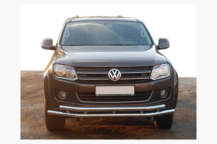 Volkswagen Amarok 2010–2022 Sprednji zaščitni lok ST018-2 (nerjavno jeklo) Image