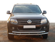 Volkswagen Amarok 2010–2022 Sprednji zaščitni lok ST018-2 (nerjavno jeklo) fotografija 1