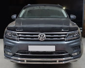 Volkswagen Tiguan 2016–2023 Sprednji zaščitni lok ST016 (nerjaveče jeklo) fotografija 1