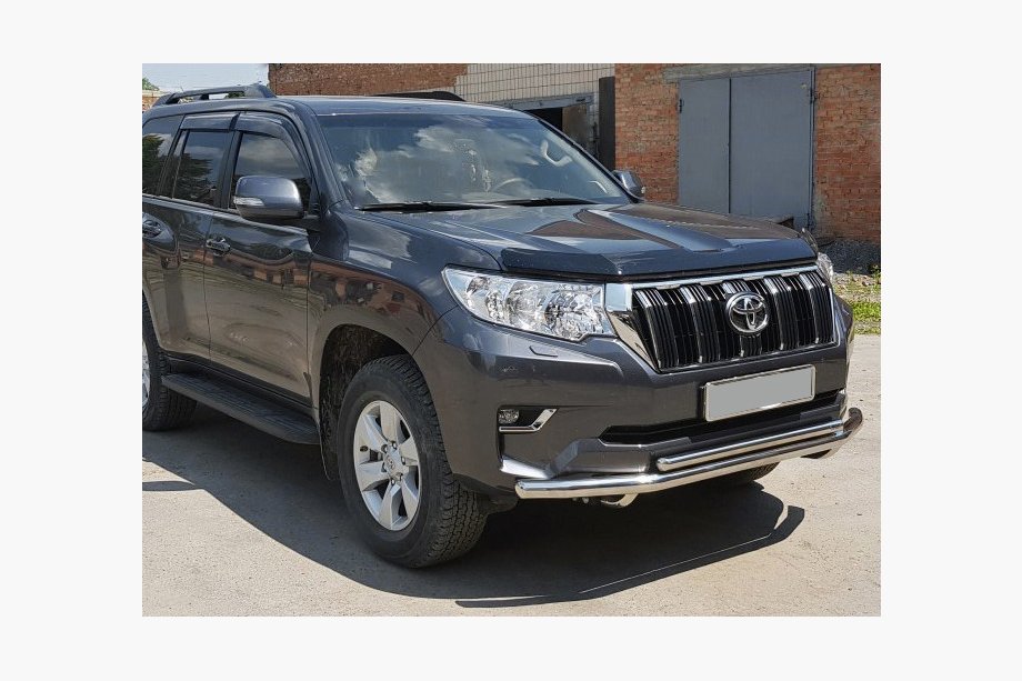 Toyota Land Cruiser Prado 150 2009–2023 Sprednji zaščitni lok ST014 (nerjavno jeklo) Image