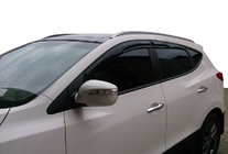Hyundai IX-35 2010–2015 Kromirane obloge kljuk vrat (4 kosi, nerjavno jeklo) Brez čipa, Carmos – turško jeklo fotografija 1