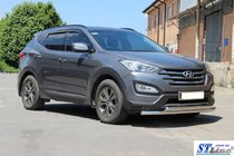 Hyundai Santa Fe 3 2012–2018 Sprednji zaščitni lok ST014 (nerjaveče jeklo) fotografija 2