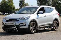 Hyundai Santa Fe 3 2012–2018 Sprednji zaščitni lok WT003 (nerjaveče jeklo) fotografija 1