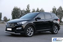 Hyundai Santa Fe 3 2012–2018 Sprednji zaščitni lok ST014 (nerjaveče jeklo) fotografija 3
