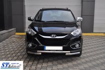 Hyundai IX-35 2010–2015 Sprednji zaščitni lok ST014-1 (nerjavno jeklo) fotografija 2