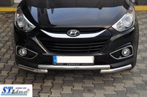 Hyundai IX-35 2010–2015 Sprednji zaščitni lok ST014-1 (nerjavno jeklo) fotografija 3