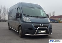 Fiat Ducato 2006–2025 Sprednji zaščitni lok ST019 (nerjaveče jeklo) fotografija 2