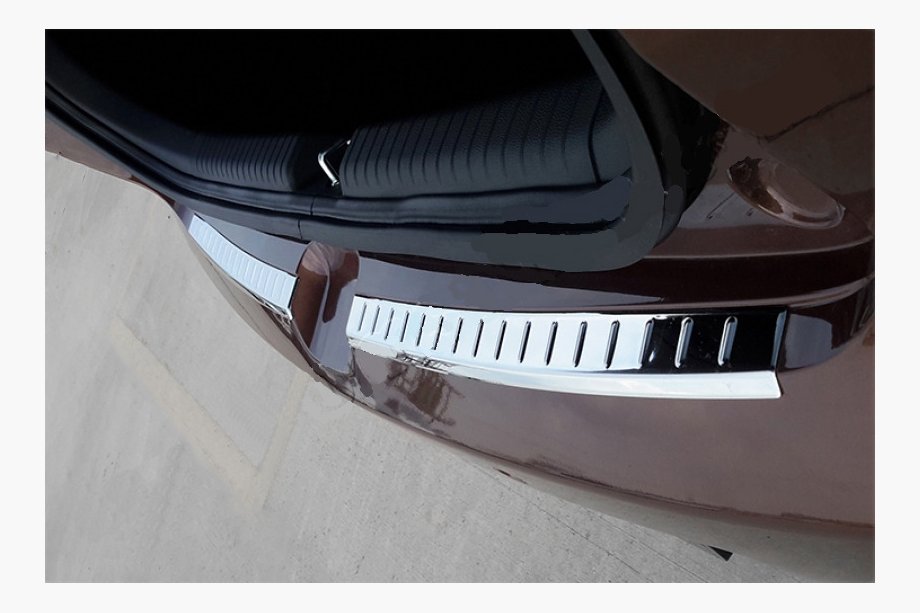 Hyundai I-20 2014–2020 Letve za zadnji odbijač OmsaLine 2014-2018 (2 dela, nerjaveče jeklo) Image
