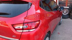 Renault Clio IV 2012–2019 Okrasne obloge zadnjih luči (2 kos, nerjaveče jeklo) fotografija 2