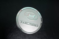 Hyundai Tucson JM 2004– Pokrov lopute rezervoarja za gorivo (nerjaveče jeklo) fotografija 4