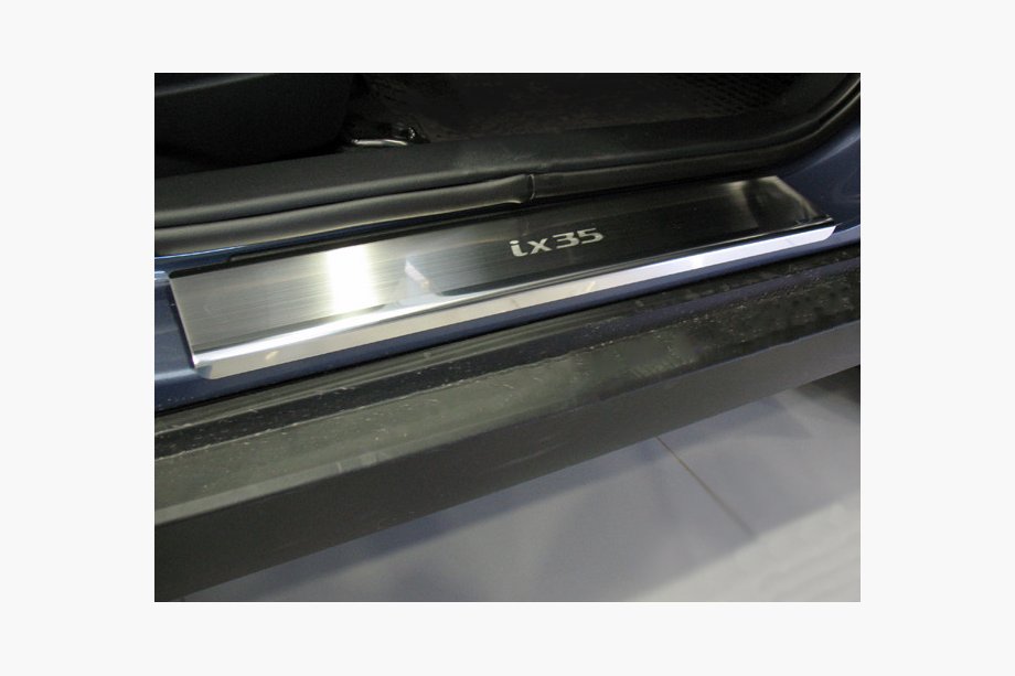 Hyundai IX-20 2010–2019 Natanika Premium letve pragov (4 kosi, nerjavno jeklo) Image