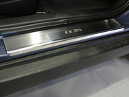 Hyundai IX-20 2010–2019 Natanika Premium letve pragov (4 kosi, nerjavno jeklo) fotografija 1