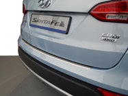 Hyundai Santa Fe 3 2012–2018 Nerjaveča letev za zadnji odbijač z zavihkom Nataniko (nerjavno jeklo) Santa Fe, 2016-2016 fotografija 1