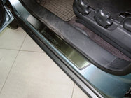 Hyundai Tucson JM 2004– Nerjaveče letve pragov Nataniko (4 kosi) Premium – 3M lepilni trak, 0,8 mm fotografija 1