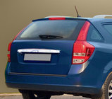 Kia Ceed 2007–2012 Letvica nad registrsko tablico (SW, nerjaveče jeklo) fotografija 1