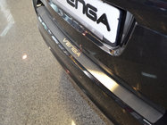 Kia Venga 2010–2019 Natanika zaščitna letev zadnjega odbijača (nerjavno jeklo) fotografija 1