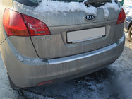 Kia Venga 2010–2019 Nerjaveča obloga zadnjega odbijača z zavihkom Natanika fotografija 1