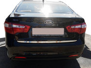 Kia Rio 2012–2017 Zaščitna letev roba prtljažnika (nerjaveče jeklo) fotografija 1