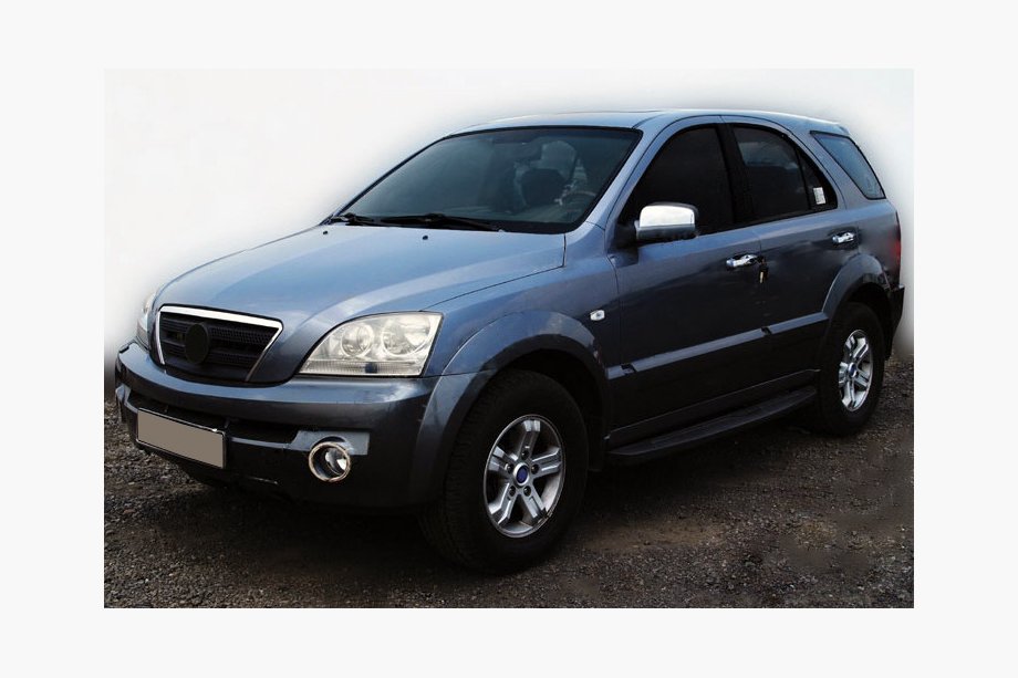 Kia Sorento I BL 2002–2009 Okvirčki za meglenke iz nerjavečega jekla (2 kosa) Image