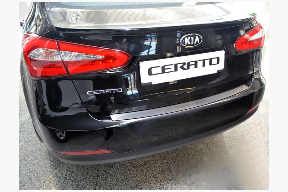 Kia Cerato 3 2013–2018 Natanika zaščitna letev zadnjega odbijača (nerjavno jeklo) Image