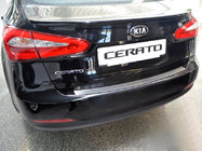 Kia Cerato 3 2013–2018 Natanika zaščitna letev zadnjega odbijača (nerjavno jeklo) fotografija 1