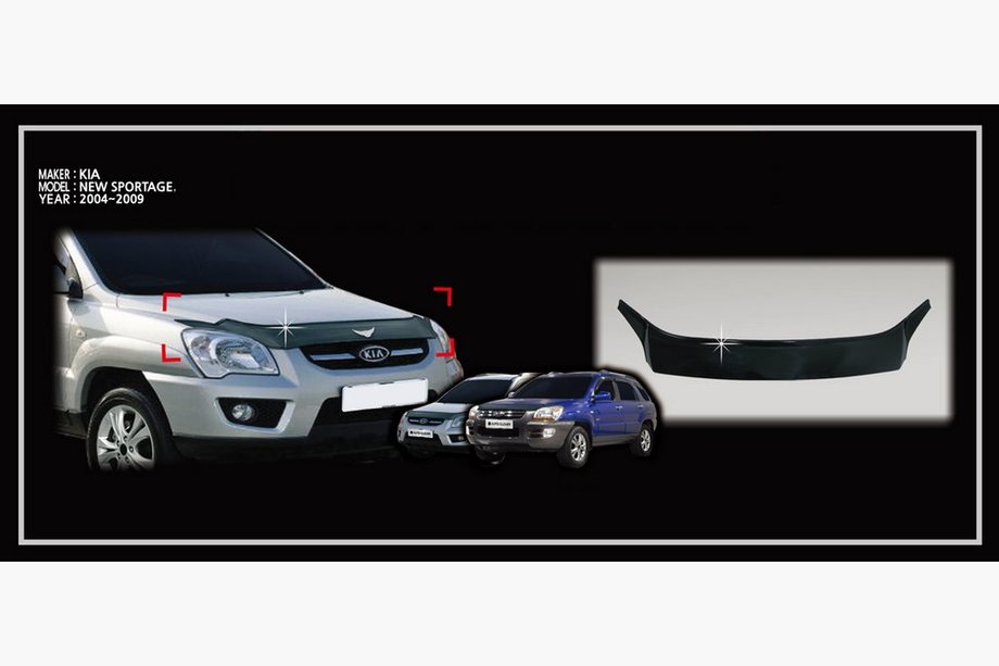 Kia Sportage 2004–2010 RAZPRODAJA! Deflektor pokrova motorja (Koreja) Image