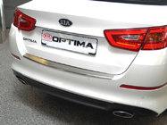 Kia Optima 2010–2016 Nerjaveča obloga zadnjega odbijača z zavihkom Nataniko (2014-2016) fotografija 1