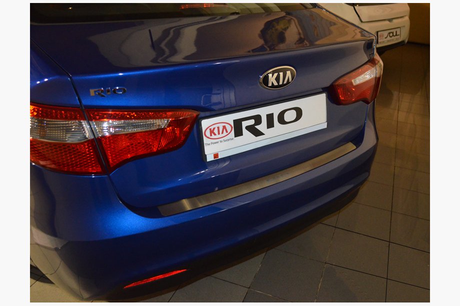 Kia Rio 2012–2017 Zaščitna letev za zadnji odbijač Nataniko (nerjaveče jeklo) Image