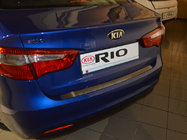 Kia Rio 2012–2017 Zaščitna letev za zadnji odbijač Nataniko (nerjaveče jeklo) fotografija 1