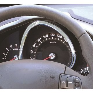 Obroba merilnika hitrosti (nerjavno jeklo) Kia Rio 2012–2017 fotografija 2