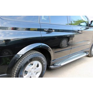 Stranske stopnice Line (2 kosa, aluminij) SsangYong Kyron 2005–2014 fotografija 1