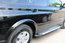 SsangYong Kyron 2005–2014 Stranske stopnice Line (2 kosa, aluminij) fotografija 1