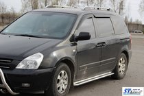 Kia Carnival 2002–2013 Bočne stopnice KB001 (nerjavno jeklo) fotografija 3
