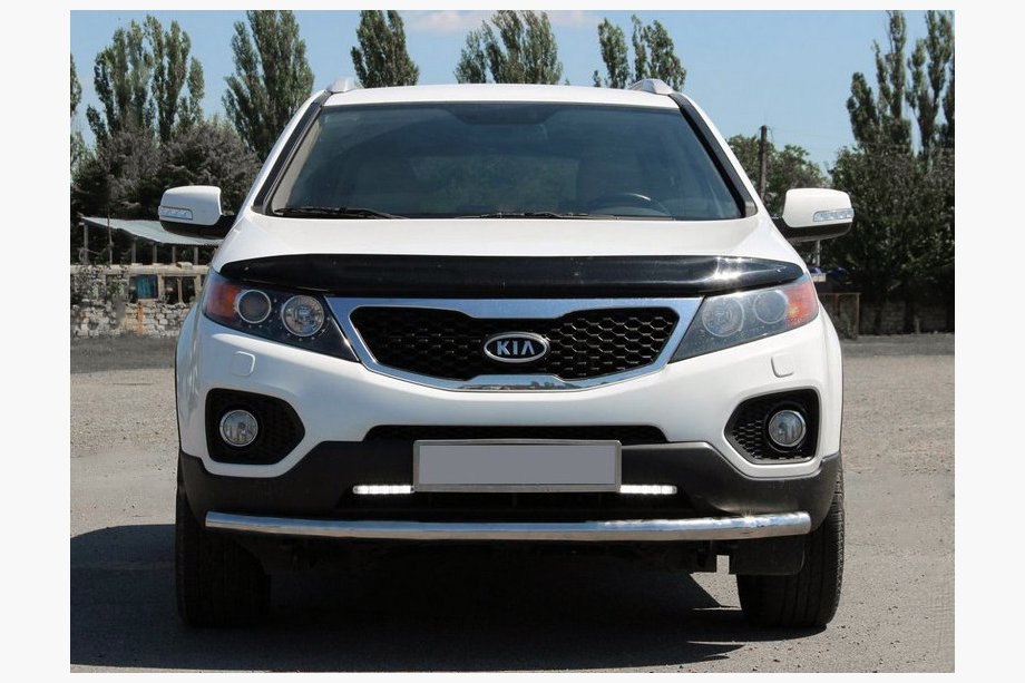 Kia Sorento II XM 2009–2014 Sprednji zaščitni lok ST008 (2010-2013, nerj.) Image