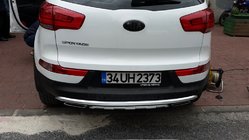 Kia Sportage 2010–2015 Zadnji difuzor Niken V1 (plastika) fotografija 2