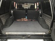 Nissan Patrol Y60 1988–1997 Preproga za prtljažnik, dolga (EVA, črna) fotografija 1