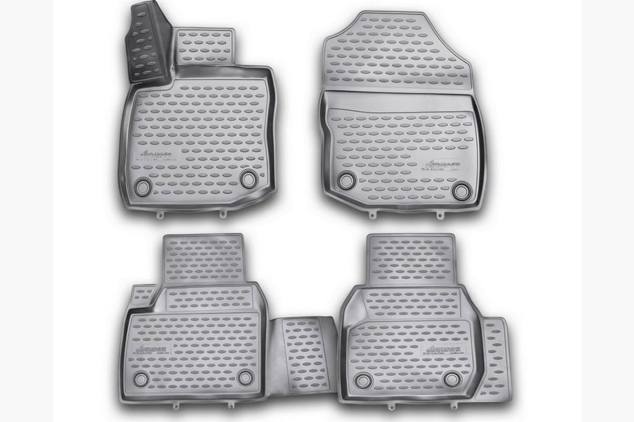 Lexus RX 2009–2015 3D gumijasti tepihi za notranjost (4 kosi, Novline) Image
