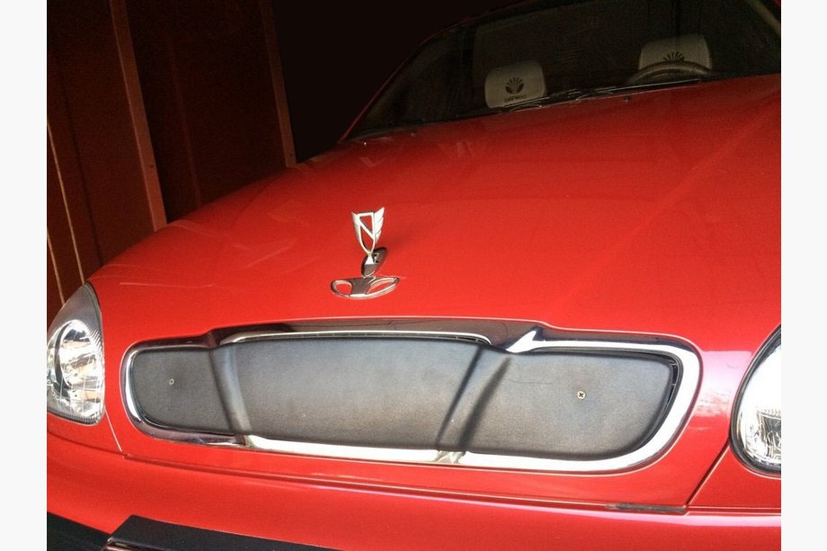 Daewoo Lanos 1998–2017 Zimska prekrivna maska za mrežo hladilnika (zgornja) Mat Image