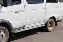Газель, соболь 1998– Bočne stopnice KB001 (nerjavno jeklo) fotografija 1